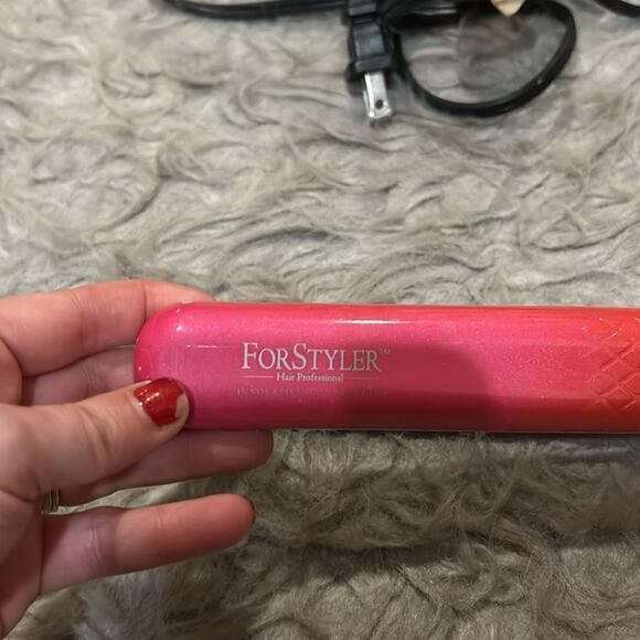 For styler women’s pink and orange ombré flat iron - Picture 2 of 8